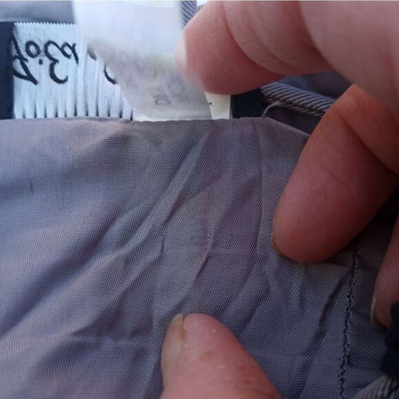 VtgJoEdSophisticates 2Pieces10 StripedGrayR/stones LaceDress& L/SlButton Blazer - Picture 12 of 16